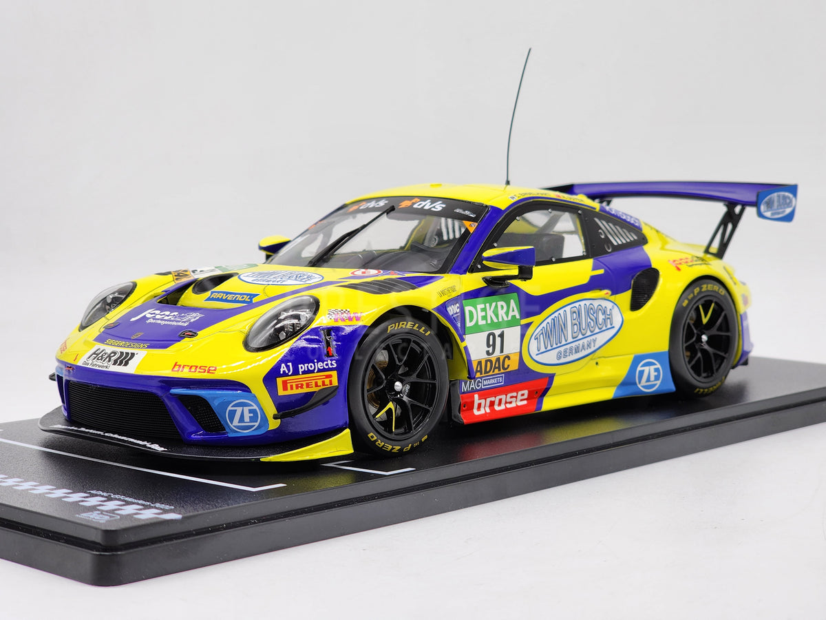 IXO 2022 Porsche 911 GT3 R #91 ADAC GT Masters Vice Champions Joos 1:18 -  New