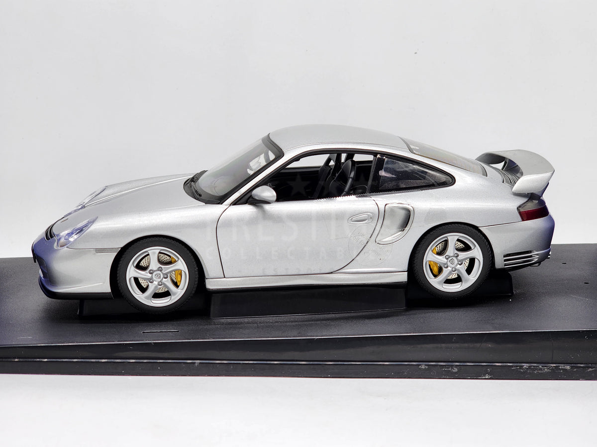 PORSCHE 911 (996) TURBO COUPE GT2 SILVER BY AUTOart 1:18