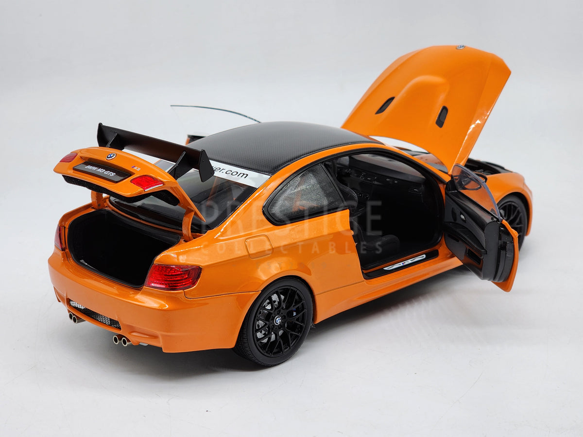 Kyosho 2009 BMW M3 GTS Coupe E93 25th Anniversary Fire Orange 1:18