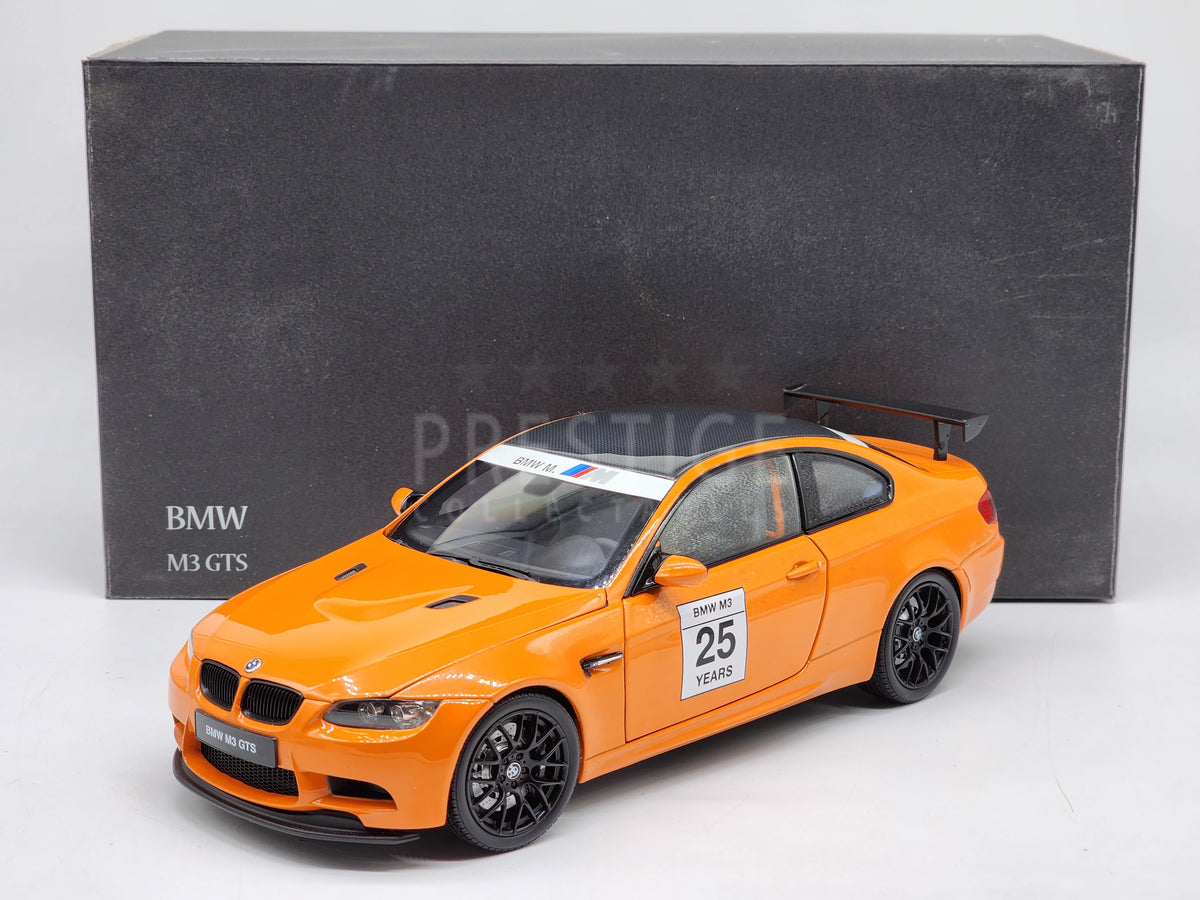 Kyosho 2009 BMW M3 GTS Coupe E93 25th Anniversary Fire Orange 1:18