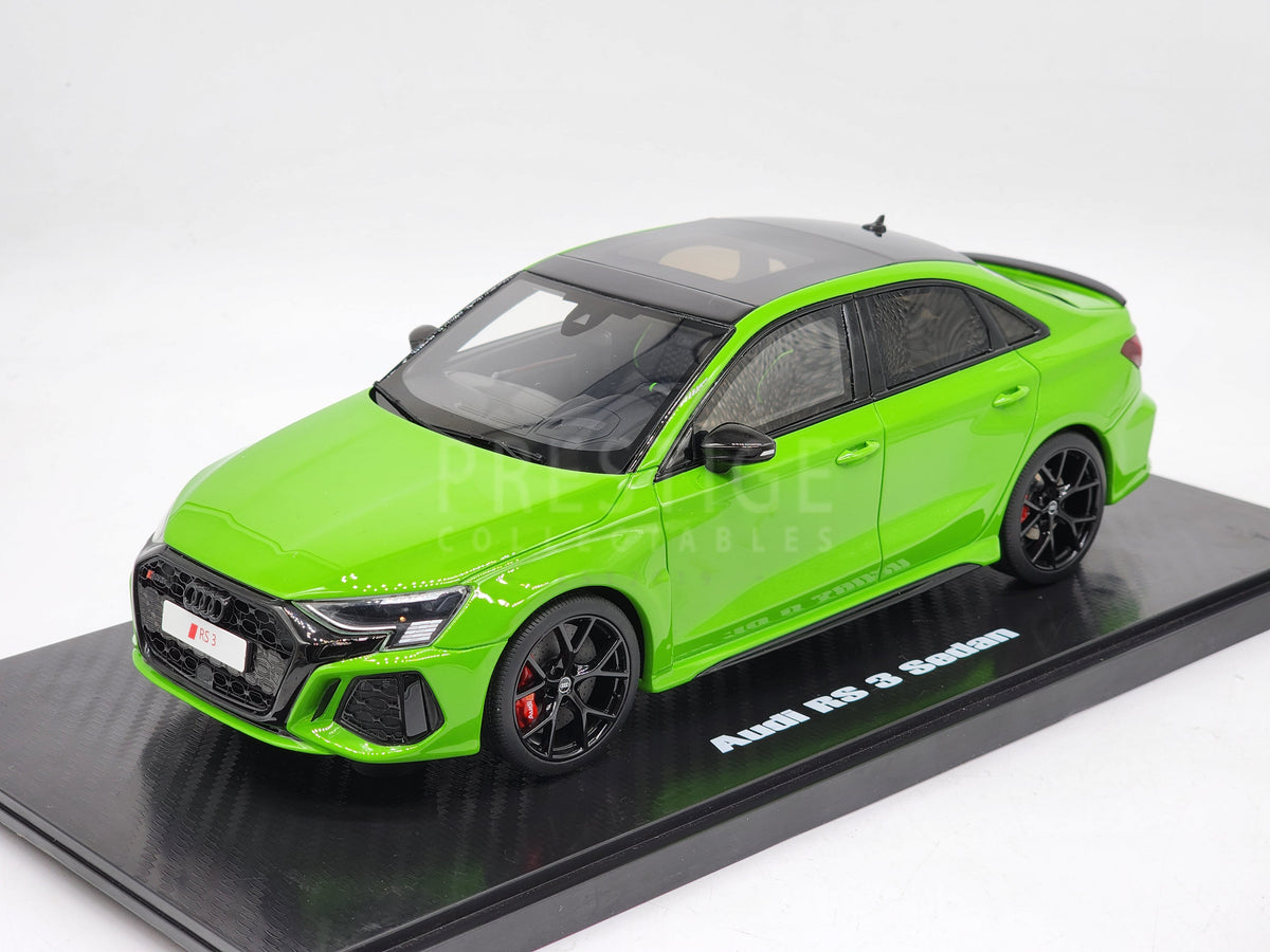 GT Spirit 2021 Audi RS3 Sedan 8Y Kyalami Green GT414 1:18