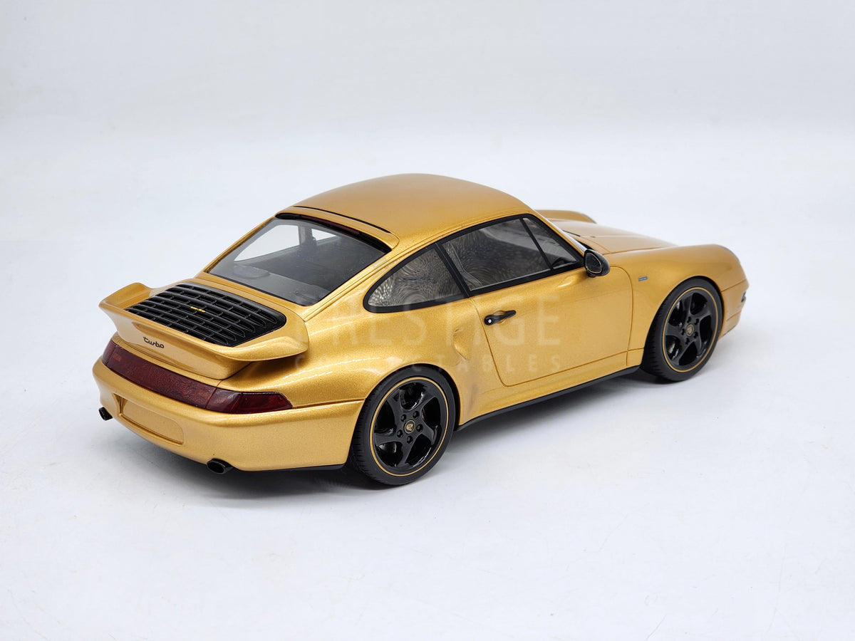 GT Spirit Porsche 911 Turbo S 993 Gold Edition Metallic