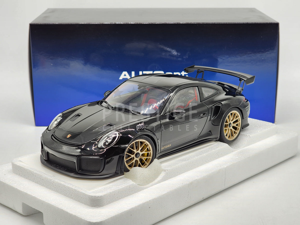 AUTOart 2017 Porsche 911 991.2 GT2 RS Weissach Package Black 1:18