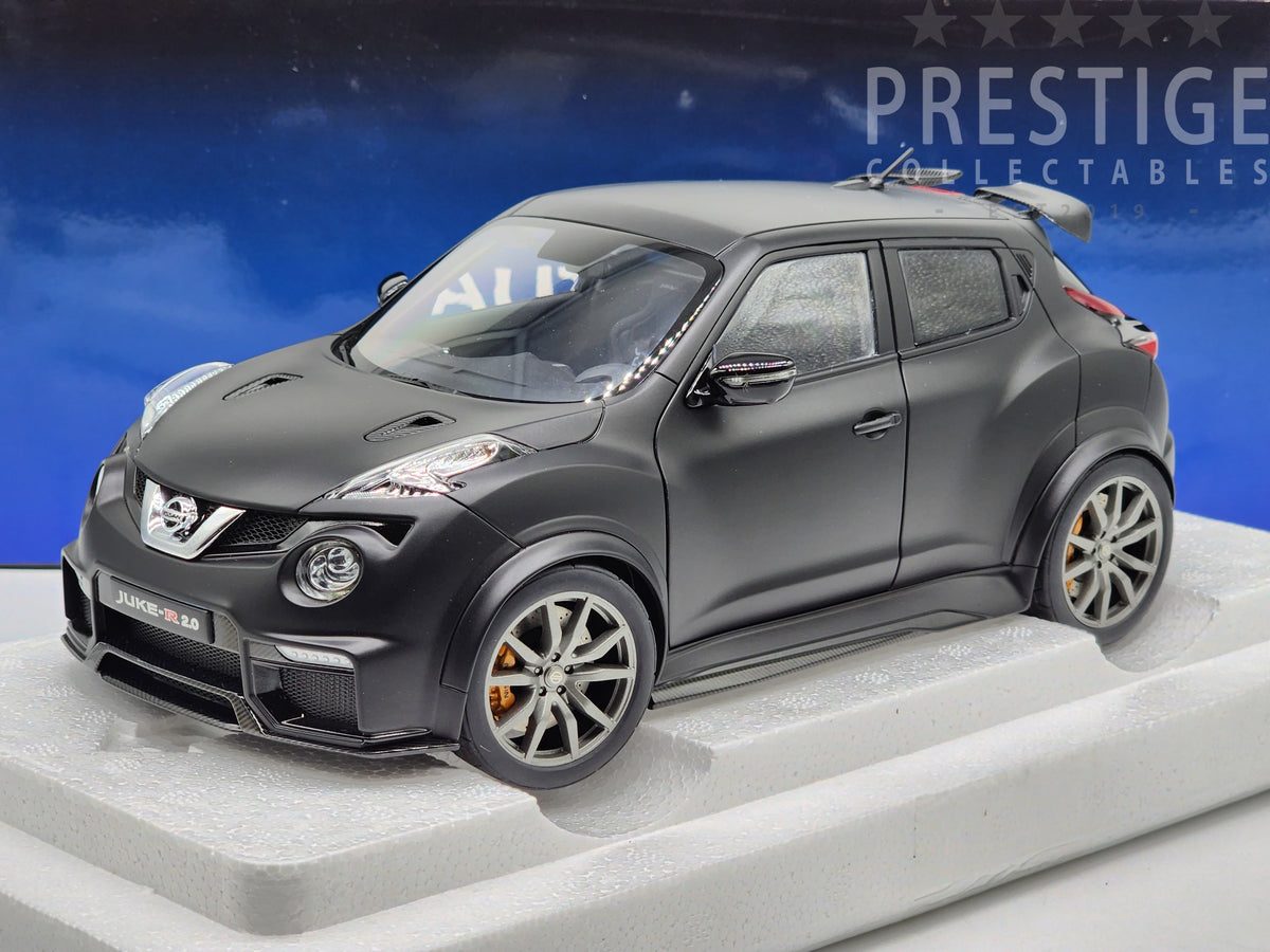 AUTOart 2016 Nissan Juke R 2.0 Satin Matte Black 77458 1:18 Scale