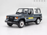 Ottomobile 1987 Toyota Land Cruiser LJ73 Turbo 4x4 SWB Metallic Grey 1:18 - New