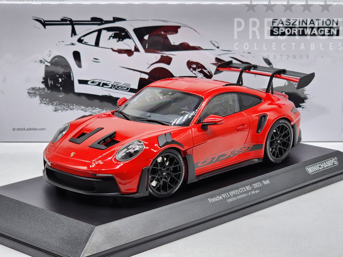 1/18 ミニチャンプス ポルシェ 911 GT3RS 2019 レッド 1/18