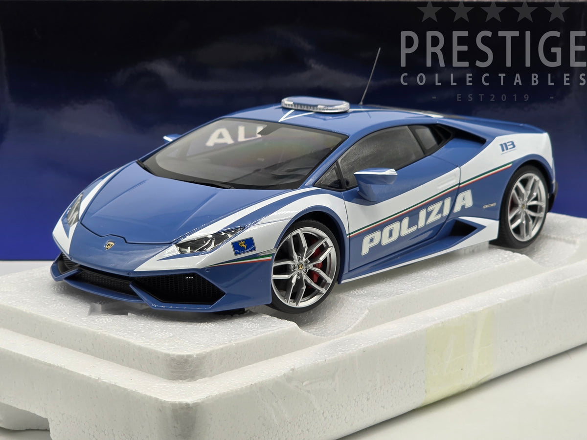 AUTOart - 74576 Lamborghini Gallardo 2004 modelo de coche de policía fundido a presión a escala 1:18 AUTOart - 74576 Lamborghini Gallardo 2004 modelo de coche de policía fundido a presión a escala 1:18