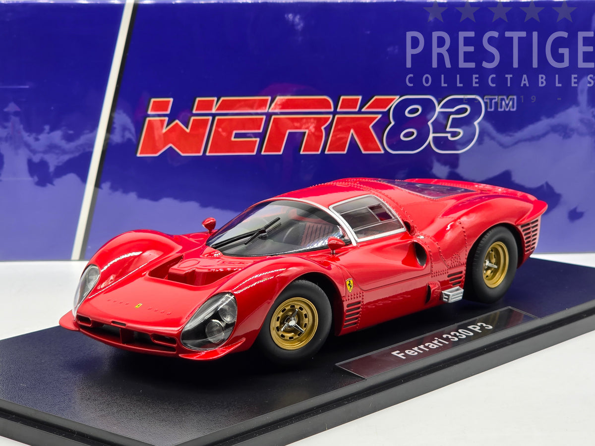 Werk83 1966 Ferrari 330 P3 Coupe Plain Body Version Rosso