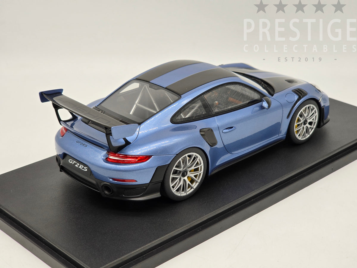 GT Spirit 2021 Porsche 911 GT2 RS 991.2 Gemini Blue Metallic
