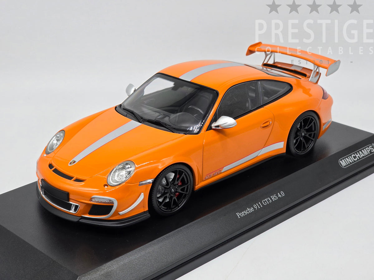 【MINICHAMPS】1/18 Porsche 911GT3RS Orange MINICHAMPS - PORSCHE 911 GT3 RS 2007 Orange - 1/18