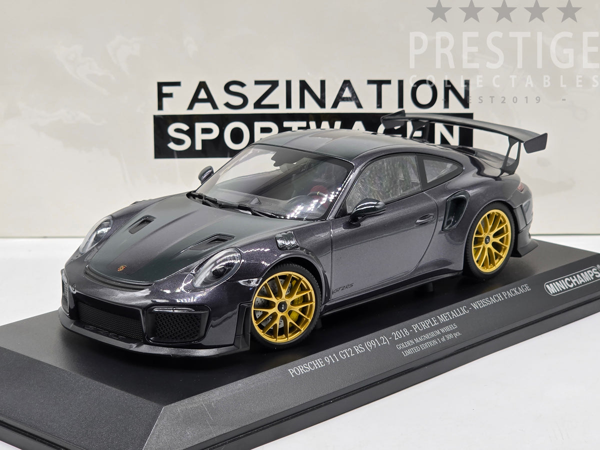 Minichamps 2018 Porsche 911 GT2 RS Weissach Package (991.2