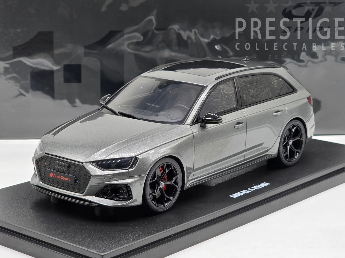 GT Spirit 2020 Audi RS4 Avant Competition B9 Wagon Daytona Grey 1