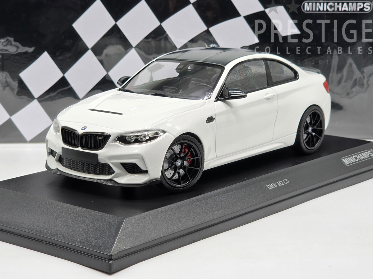Minichamps 2020 BMW M2 CS (F87) Coupe White / Black 1:18