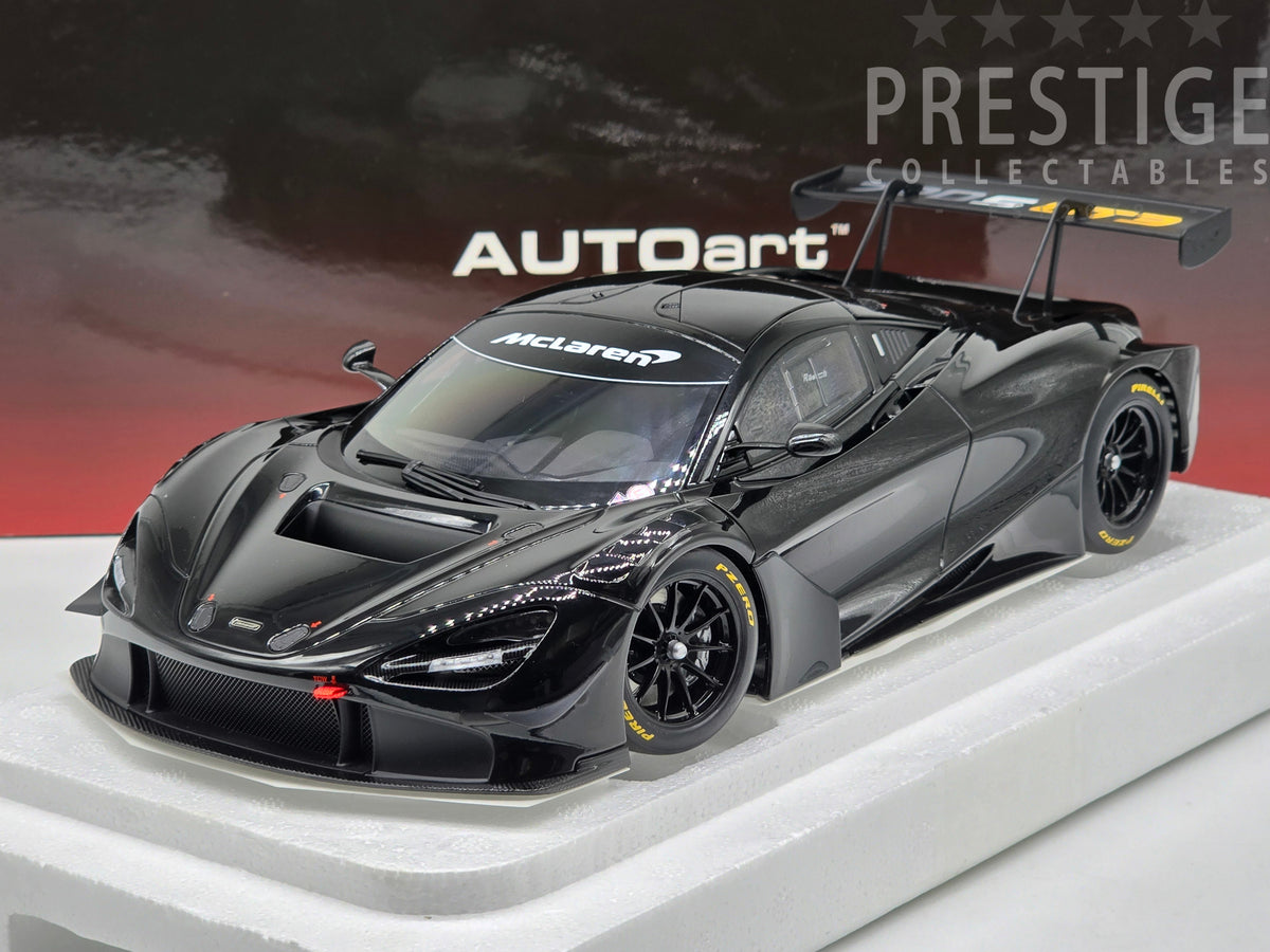 AUTOart 2017 McLaren 720S GT3 Plain Body Gloss Black Sealed 1:18