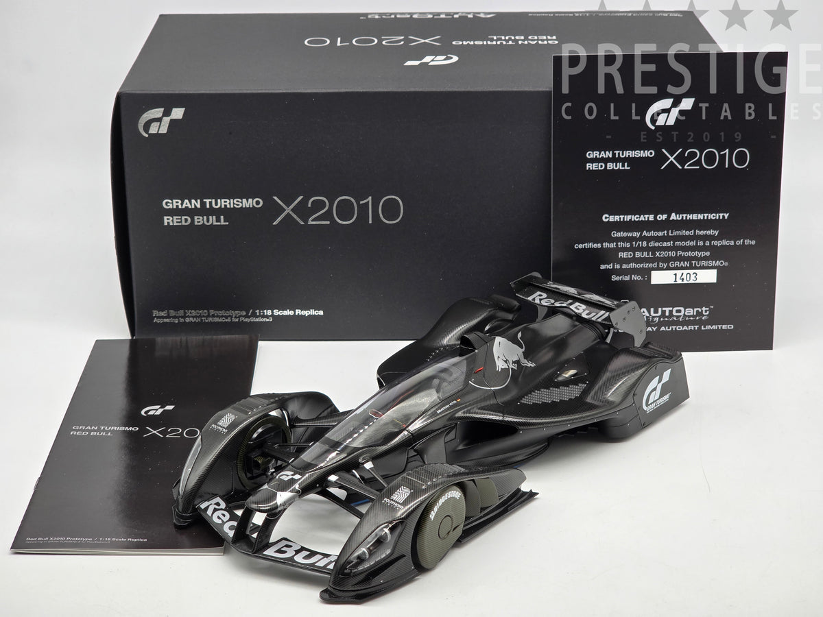 AUTOart Signature Red Bull X2010 Gran Turismo Prototype Carbon 1