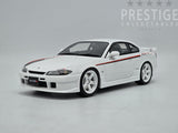 Ottomobile 2000 Nissan Silvia S15 Nismo S-Tune Spec-R White 1:18 - New