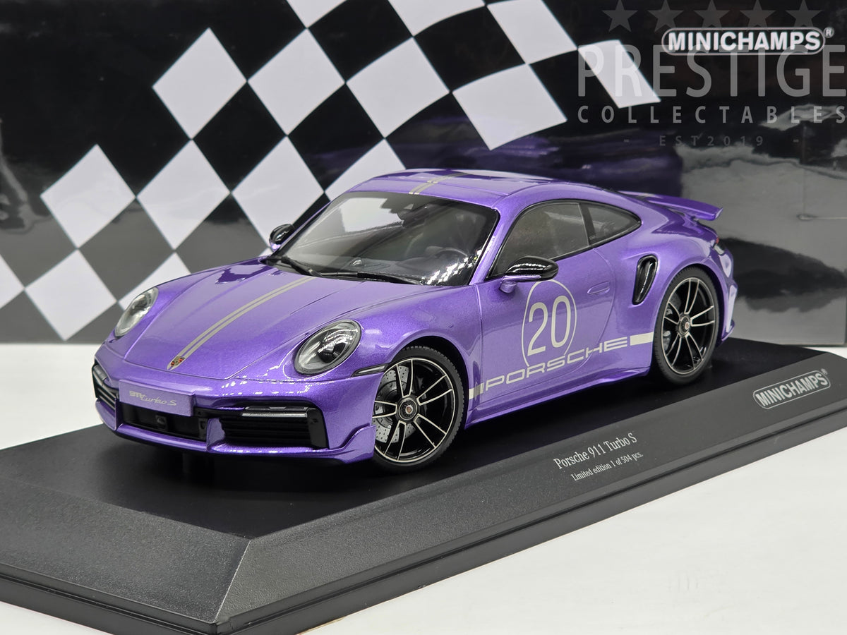 Minichamps 2021 Porsche 911 Turbo S (992) Sport Design Package