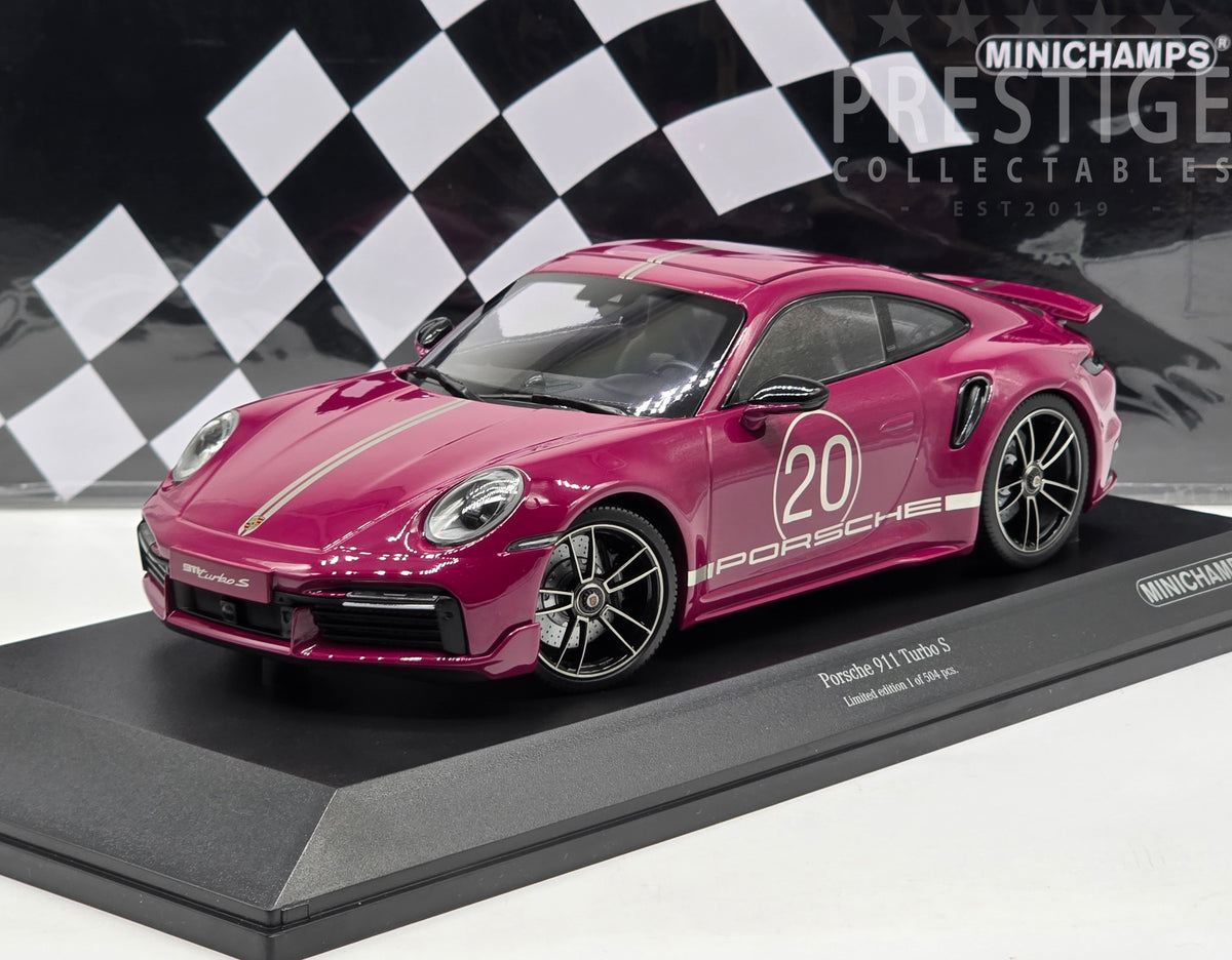 Minichamps 2021 Porsche 911 Turbo S (992) Sport Design Package