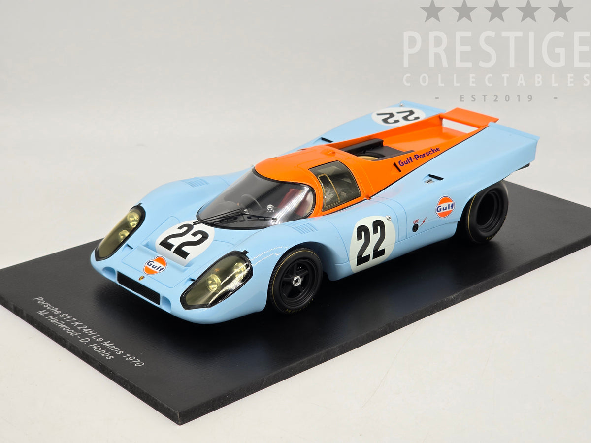 Spark 1970 Porsche 917 K 24hr LeMans Hailwood/Hobbs #22 Gulf