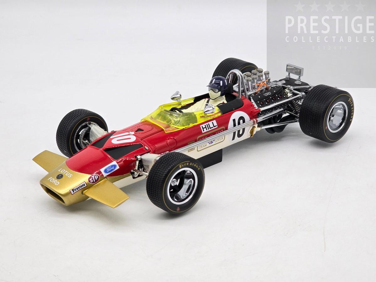 Exoto 1968 Lotus Ford Type 49B #10 Graham Hill U.S Grand Prix