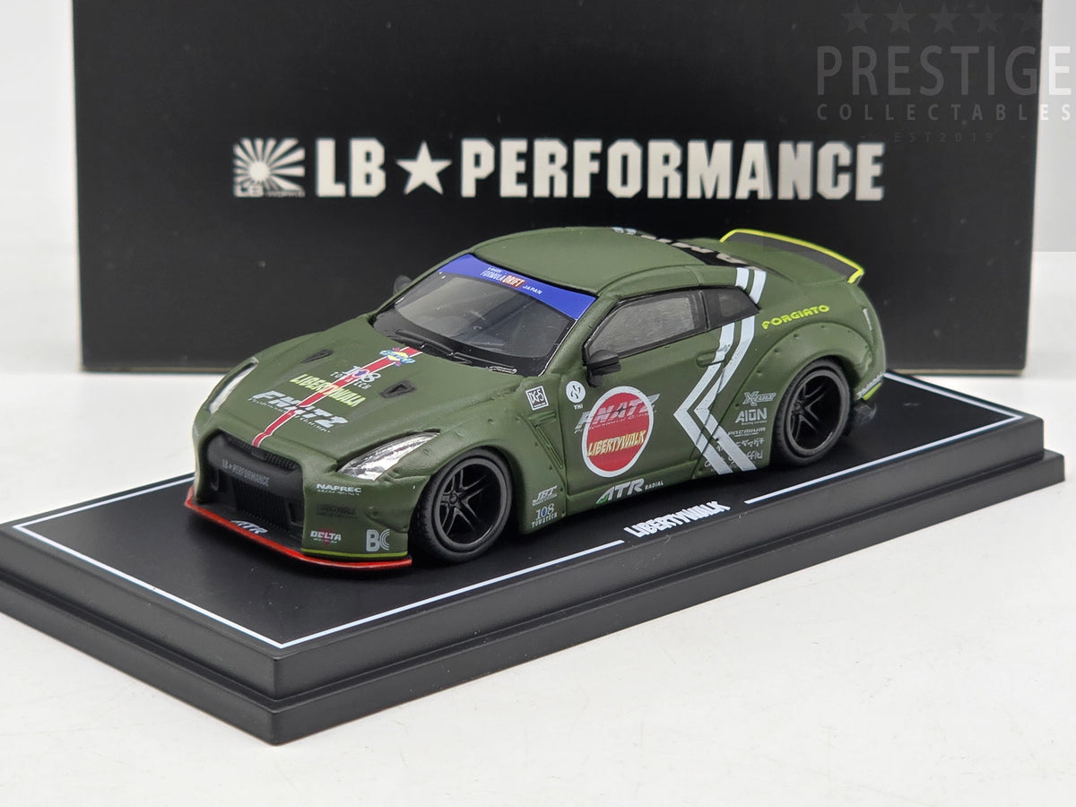 LB Performance Nissan R35 GT-R Liberty Walk Duck Tail Zero Fighter