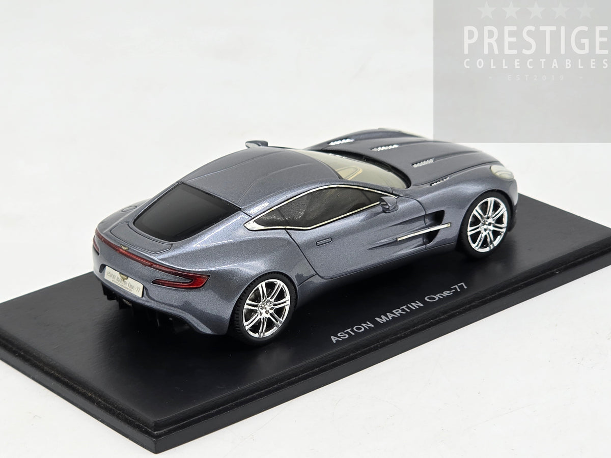 Spark 2009-2012 Aston Martin One-77 V12 Metallic Grey 1:43 - Used