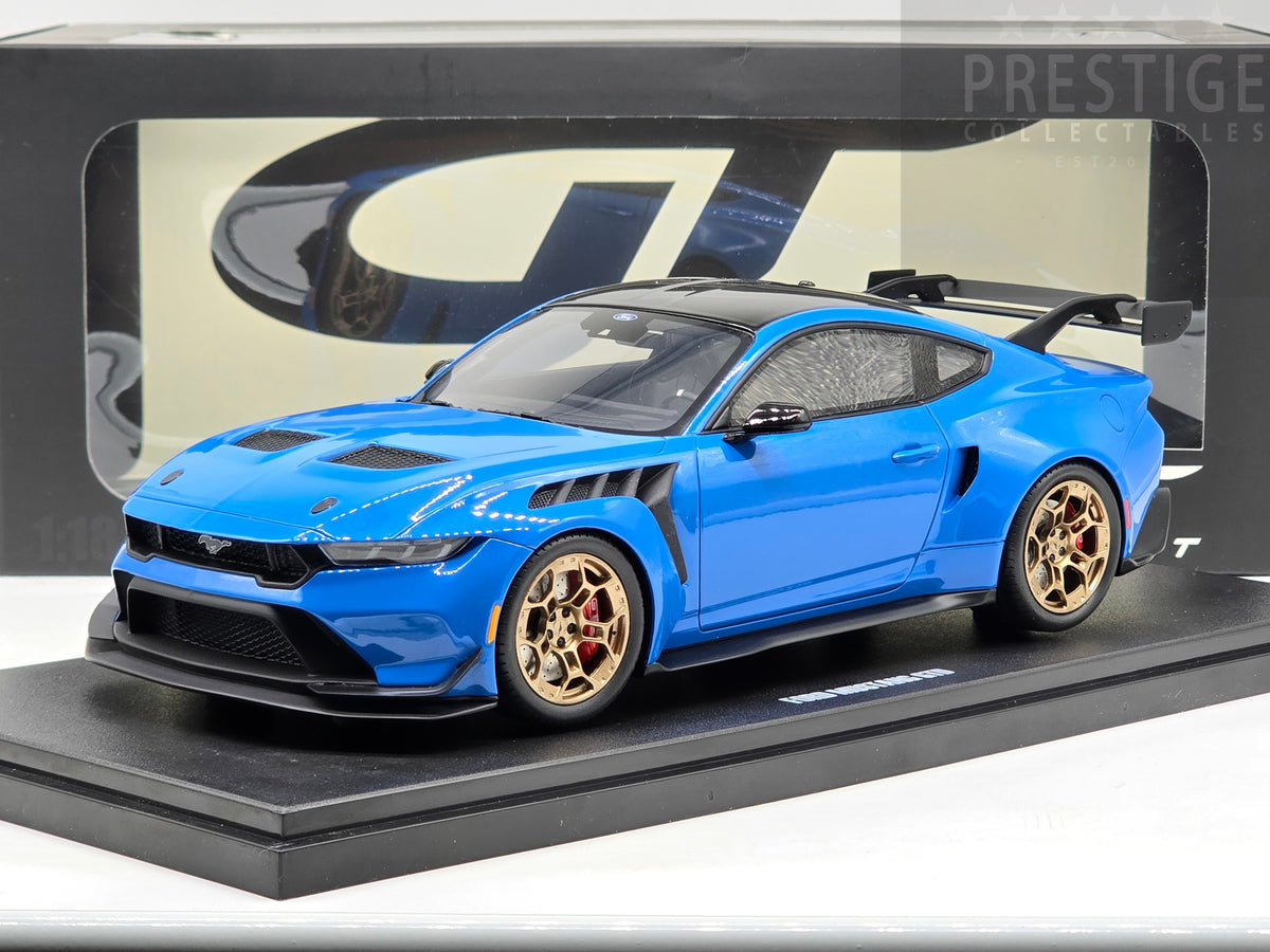 GT Spirit gts473 1/18 ミニカー レジン プロポーションモデル 2024年モデル フォード FORD USA - MUSTANG GTD COUPE 2024  ブルー