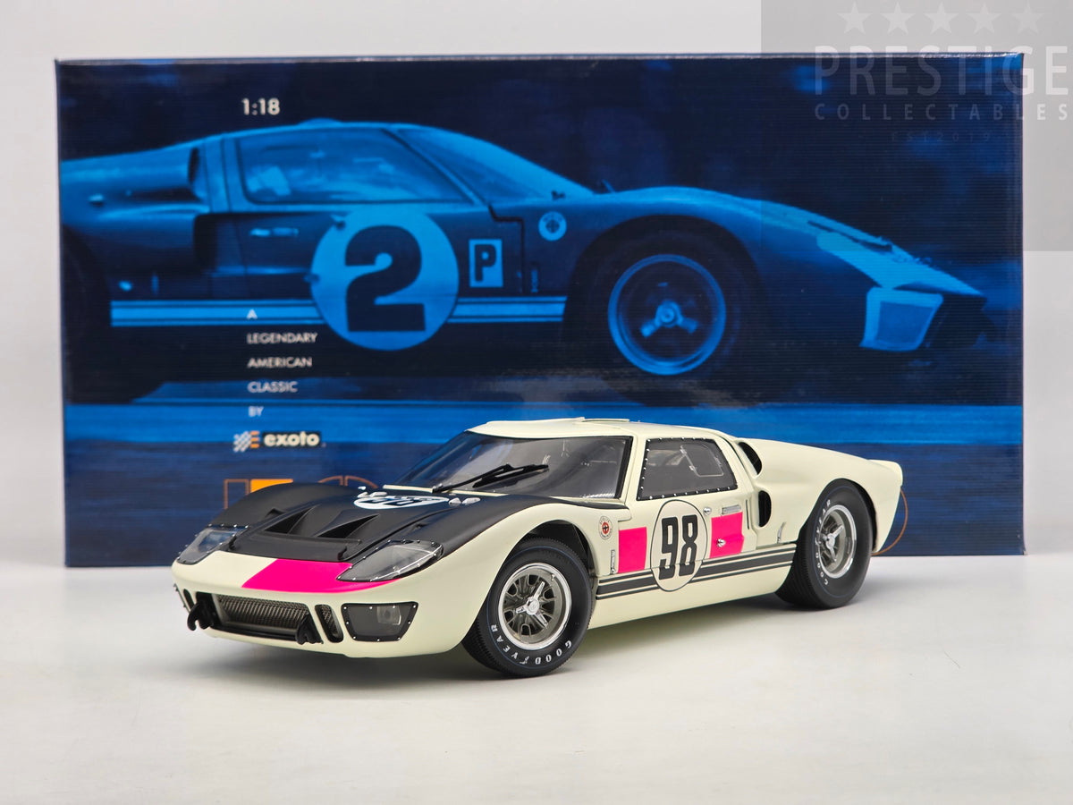 RARE* Exoto 1966 Ford GT40 MkII Daytona Winner Ken Miles / Ruby