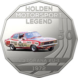 2018 50c Uncirculated Coin - High Octane 1972 Holden LJ Torana Xu-1 Peter Brock