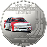 2018 50c Uncirculated Coin - High Octane 1984 Holden Commodore VK Peter Brock