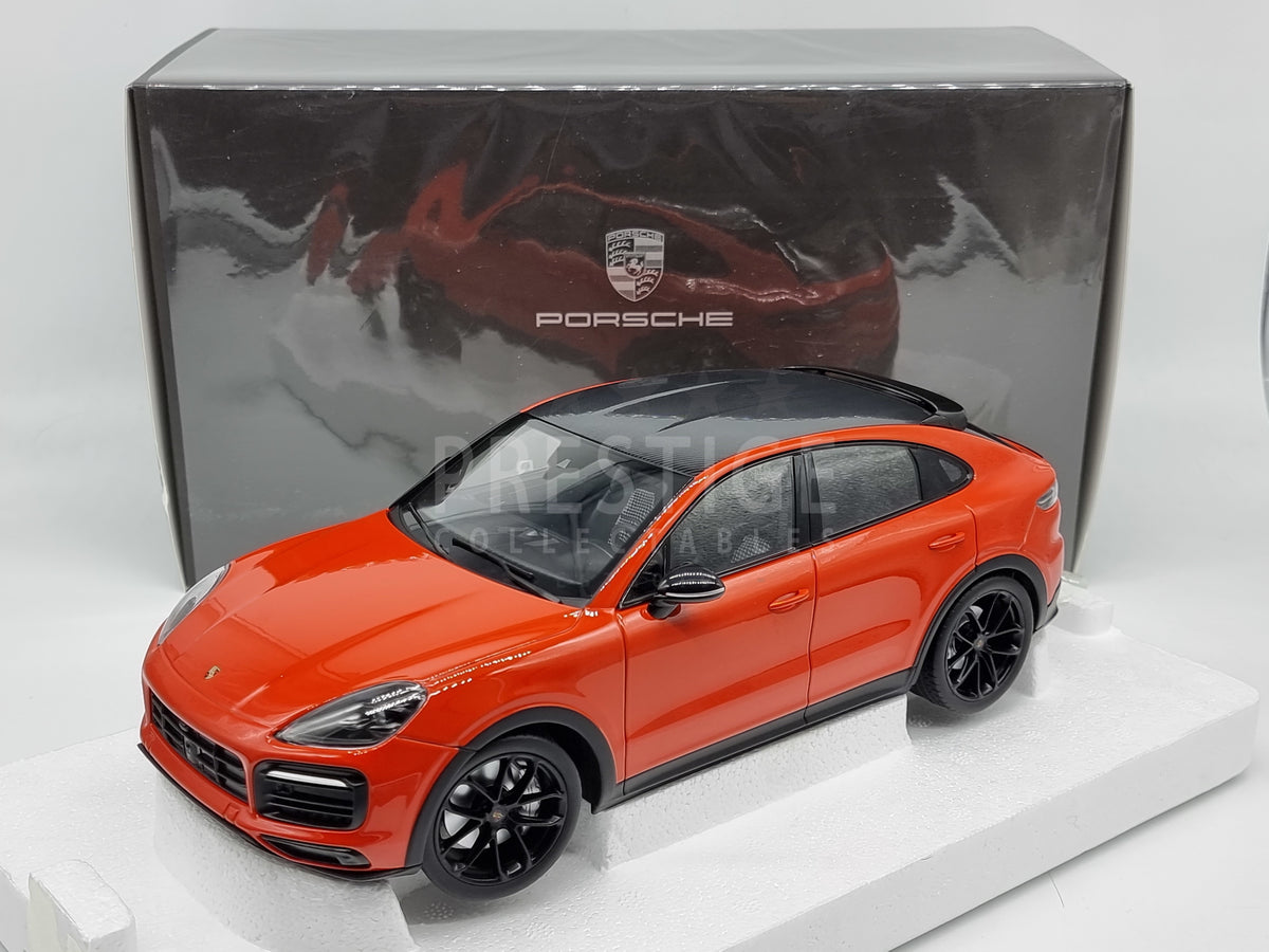 Norev Genuine 2019 Porsche Cayenne S Coupe Lava Orange 1:18