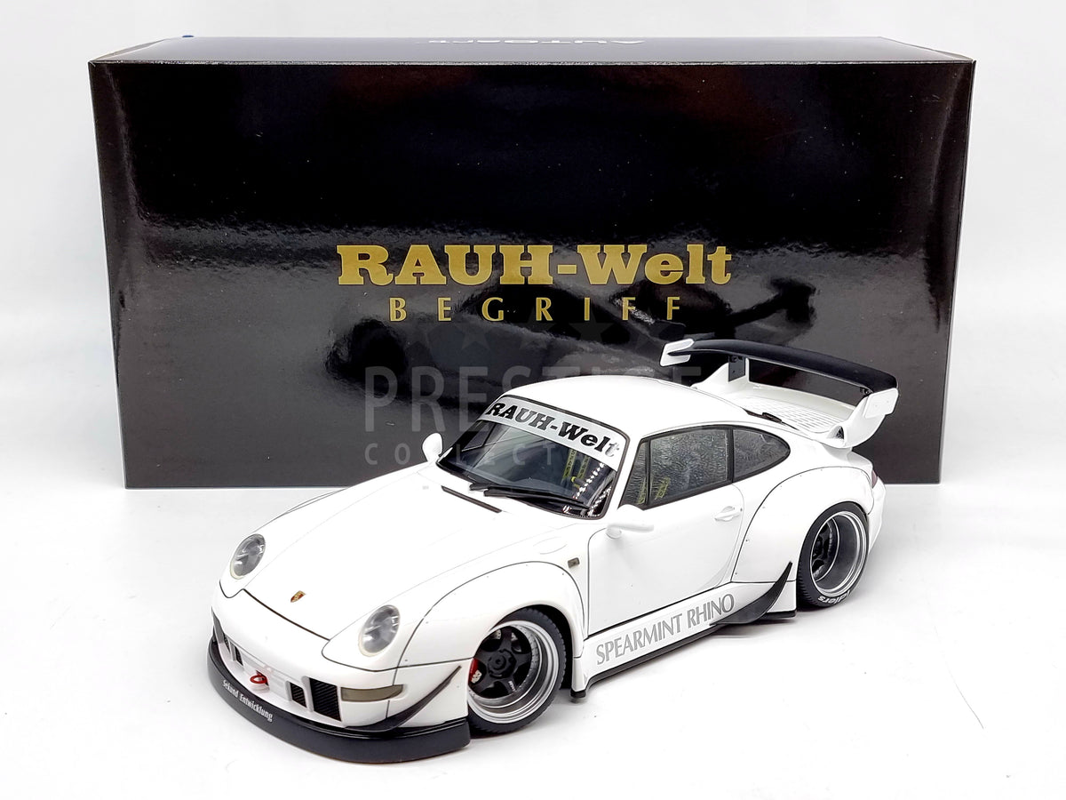 AUTOart Porsche 911 993 Rauh Welt Begriff RWB White 1:18 Scale
