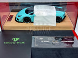 Genuine Liberty Walk LB Works Lamborghini Huracan Teal Blue 3/40 1:18 Scale - New
