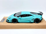 Genuine Liberty Walk LB Works Lamborghini Huracan Teal Blue 3/40 1:18 Scale - New