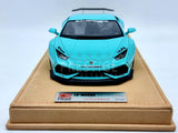 Genuine Liberty Walk LB Works Lamborghini Huracan Teal Blue 3/40 1:18 Scale - New