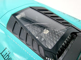 Genuine Liberty Walk LB Works Lamborghini Huracan Teal Blue 3/40 1:18 Scale - New