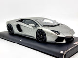 MR Collection Lamborghini Aventador LP700-4 - Antares Grey Matte 113/199 1:18 Scale - New