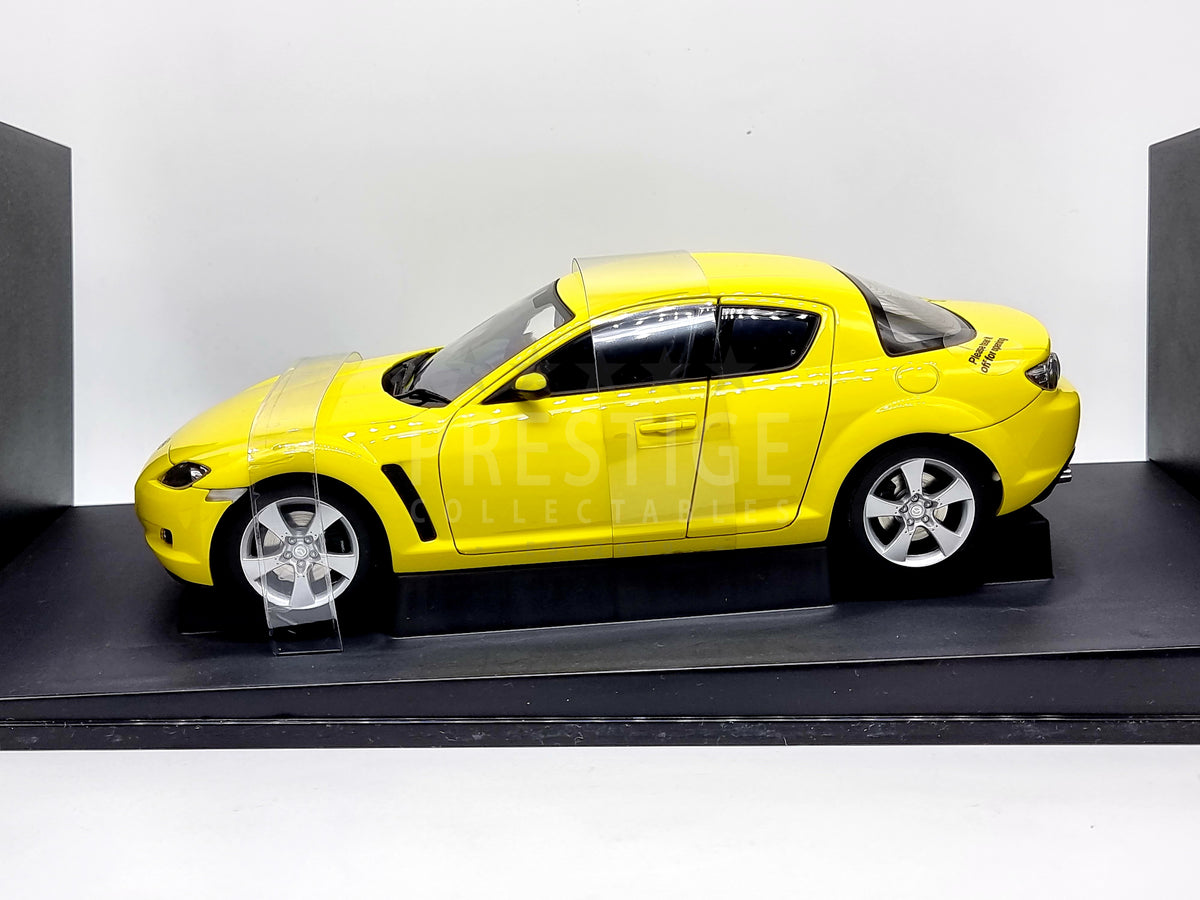 AUTOart Mazda RX-8 Coupe in Yellow *RARE* 1:18 Scale - New