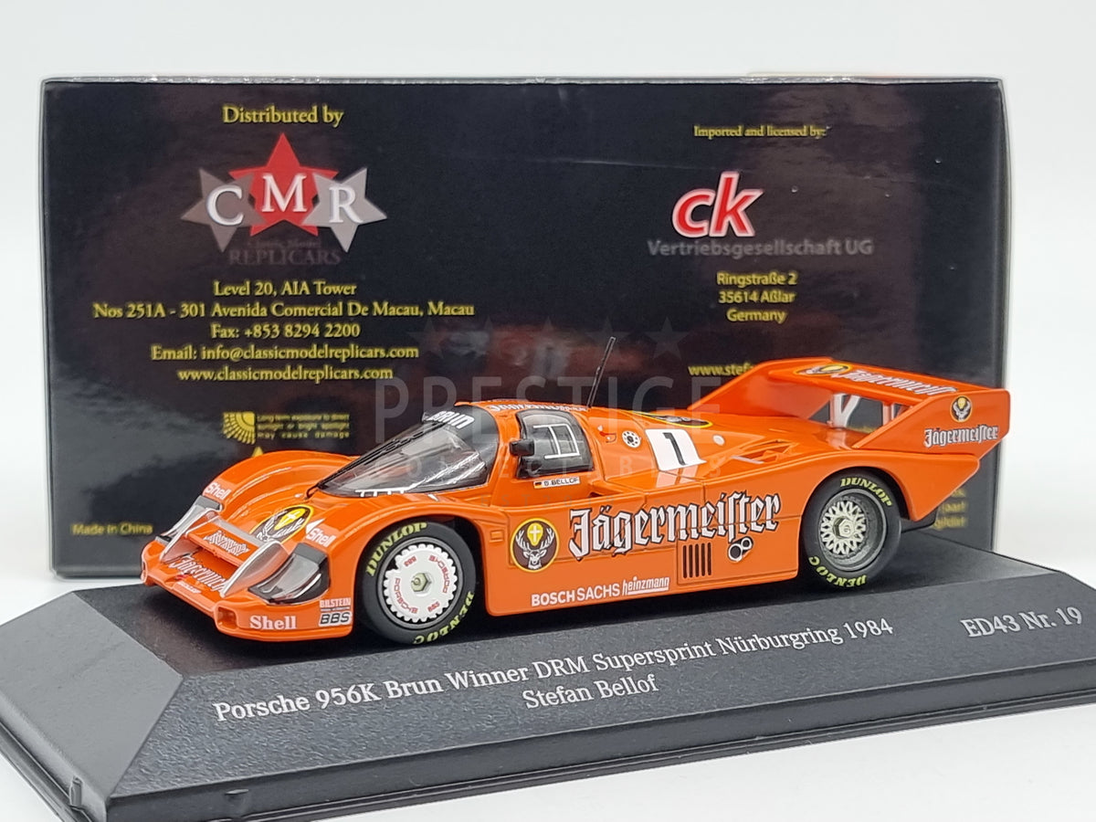 CMR 1984 Porsche 956K #1 Winner DRM Jagermiester Stefan 