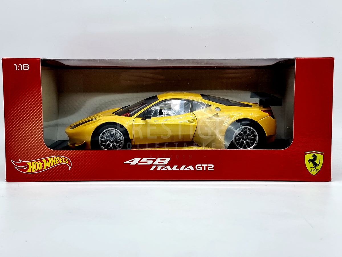 未開封 ホットウィール 1/18 Ferrari 458 ITALIA GT2 Amazon | ホットウィール フェラーリ 458 イタリア GT2 1/18