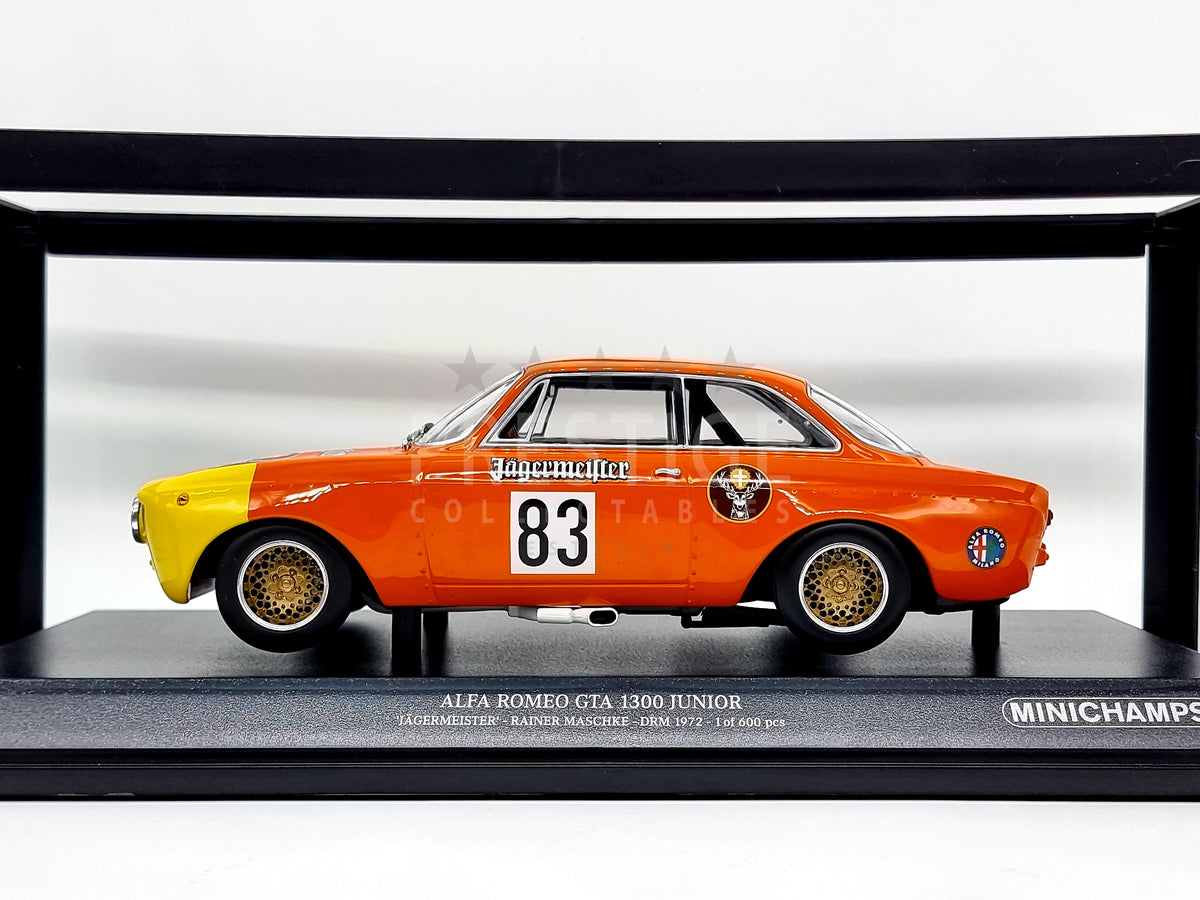 Minichamps 1976 Alfa Romeo GTA 1300 Junior Jagermiester 1:18 Scale