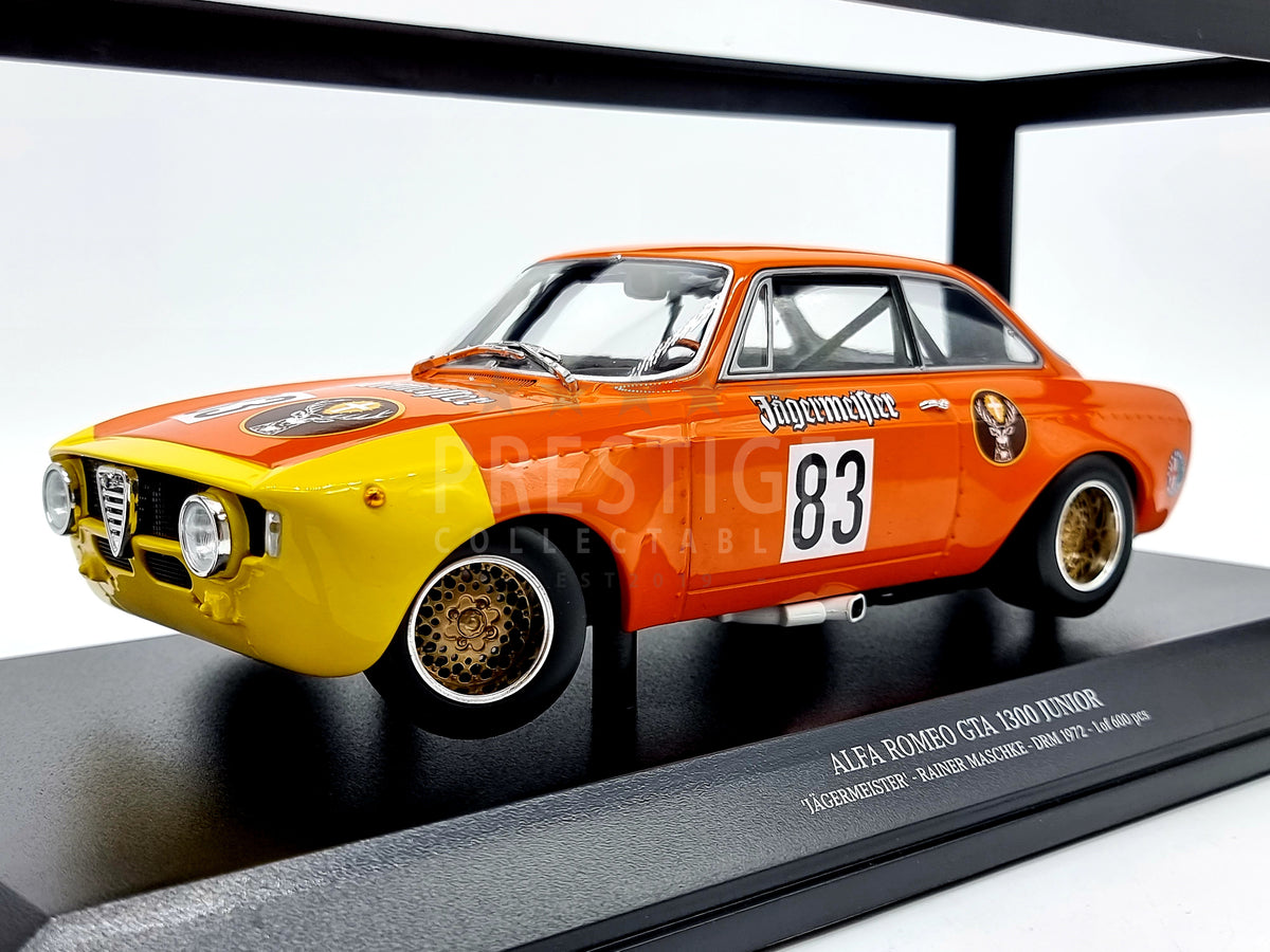 Minichamps 1976 Alfa Romeo GTA 1300 Junior Jagermiester 1:18 Scale