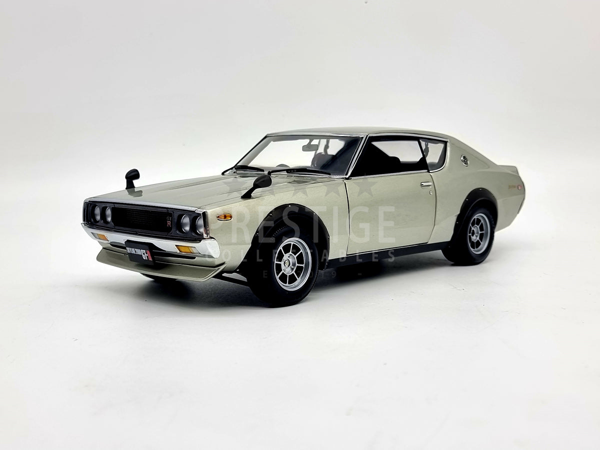 京商 1:18 NISSAN SKYLINE GT-R KPGC-110 IG 1:18 NISSAN Skyline 2000 GT-R (KPGC110) Ivory White