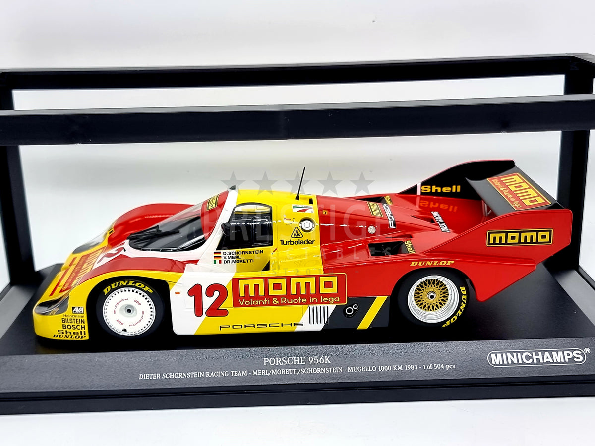 Minichamps 1/18 Porsche 956K Momo #12 Mugello 1000km 1983