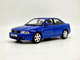 Ottomobile 1998 Audi S4 (B5) 2.7L BiTurbo Norgaro Blue OT373 1:18 Scale - New