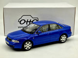 Ottomobile 1998 Audi S4 (B5) 2.7L BiTurbo Norgaro Blue OT373 1:18 Scale - New