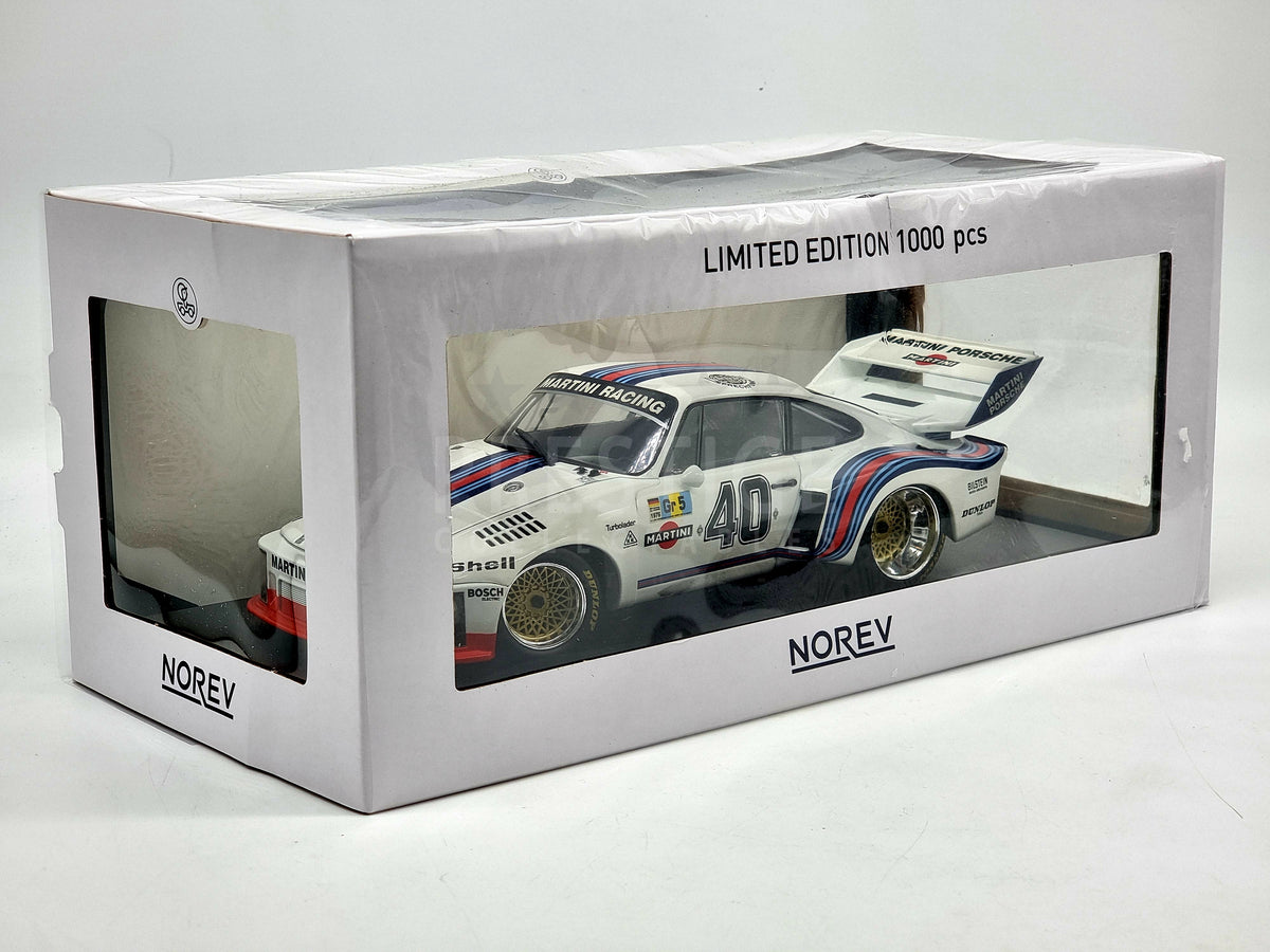 Norev 1976 Porsche 935 #40 24hr LeMans Martini Livery 1:18 Scale