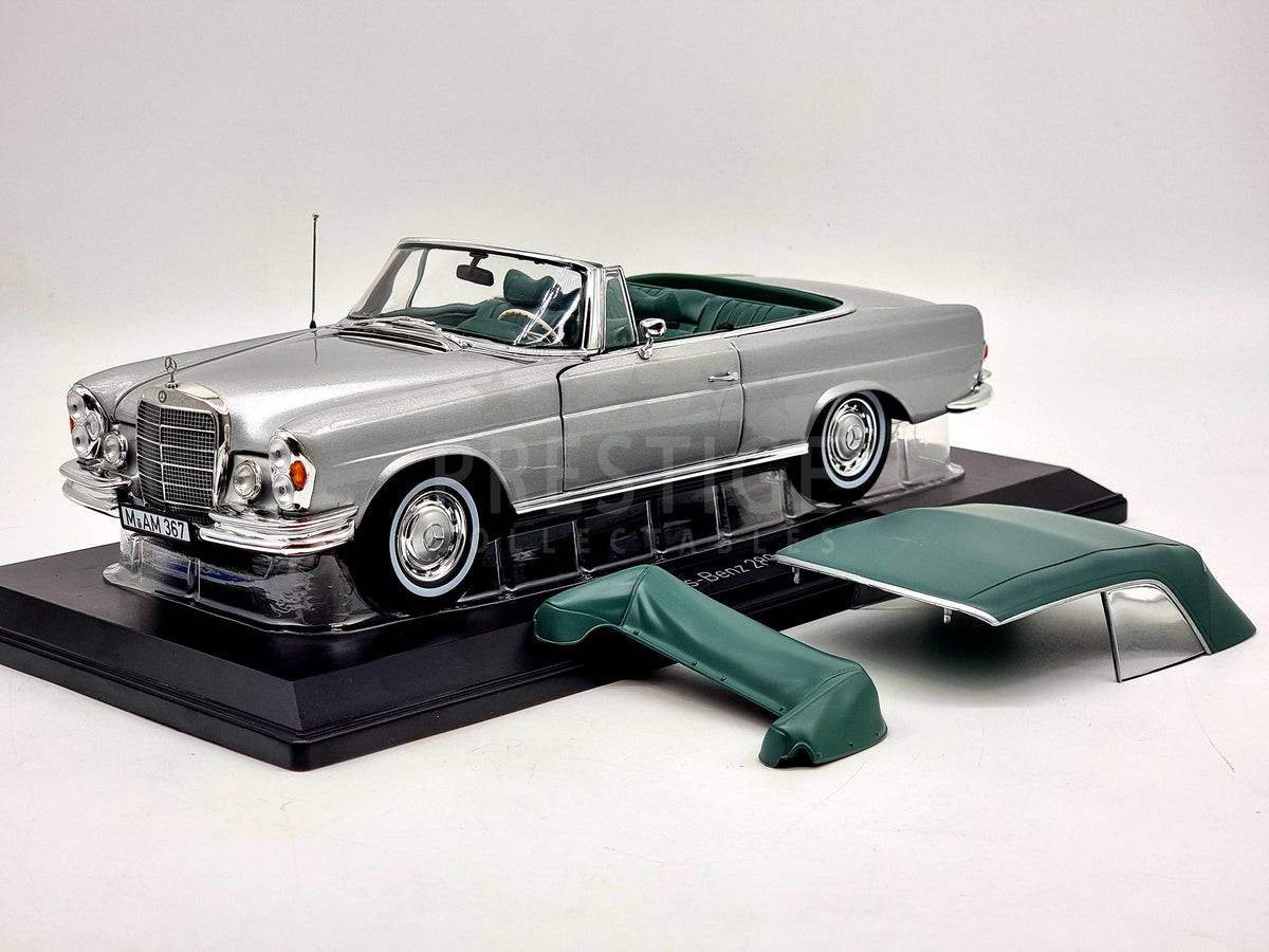 Norev 1969 Mercedes Benz 280 SE W111 Cabrio Softtop 1:18 Scale