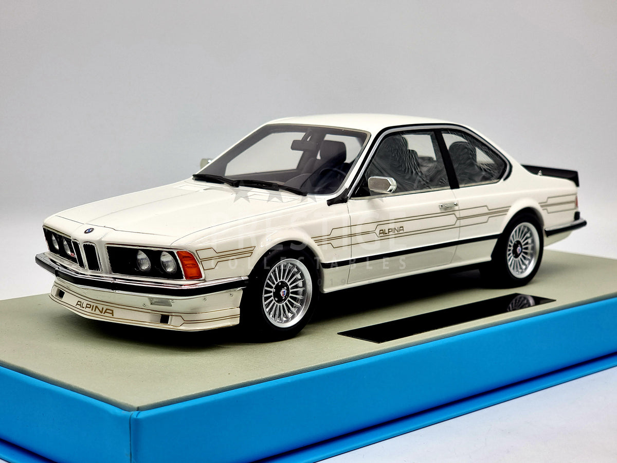 LS Collectibles 1985 BMW Alpina B7 Turbo Coupe White 1:18 Scale