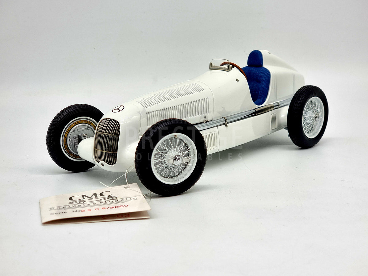 CMC 1934 Mercedes Benz W25 Ein Mythos Weib White M065 1:18 Scale